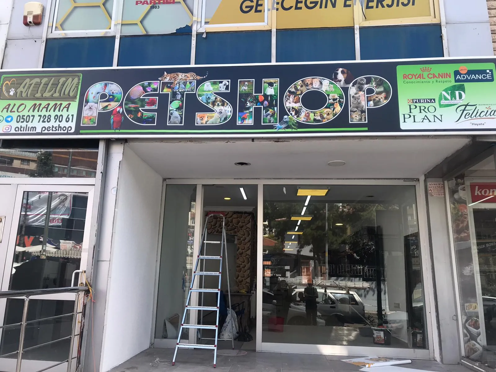 Dış Cephe Işıklı Tabela Uygulaması